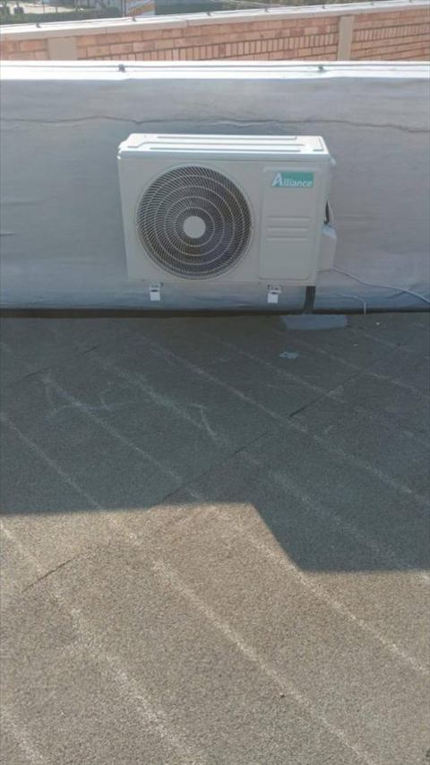 Split unit air conditioner installation