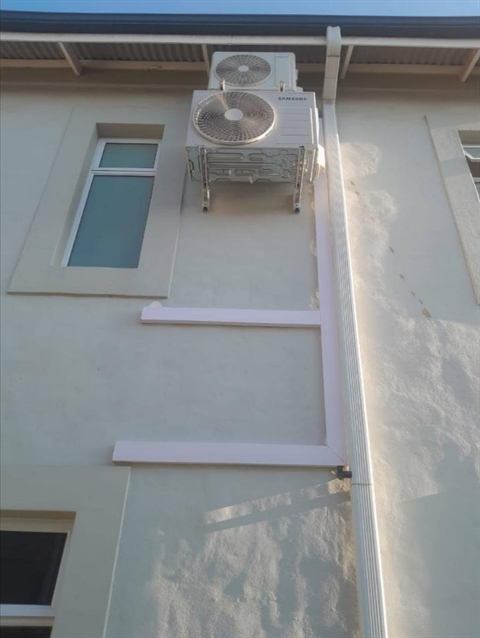 Split unit air conditioner installation