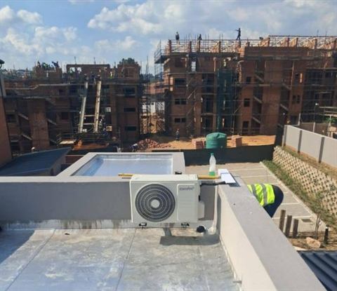 Split unit air conditioner installation