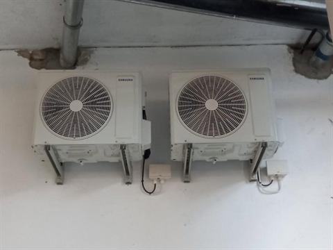 Split unit air conditioner installation